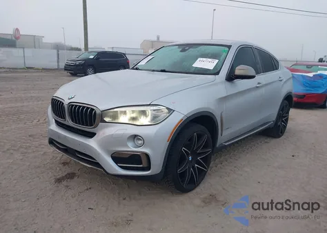 2016 BMW X6 xDrive35I z USA, uszkodzony, nr VIN 5UXKU2C5XG0N80074